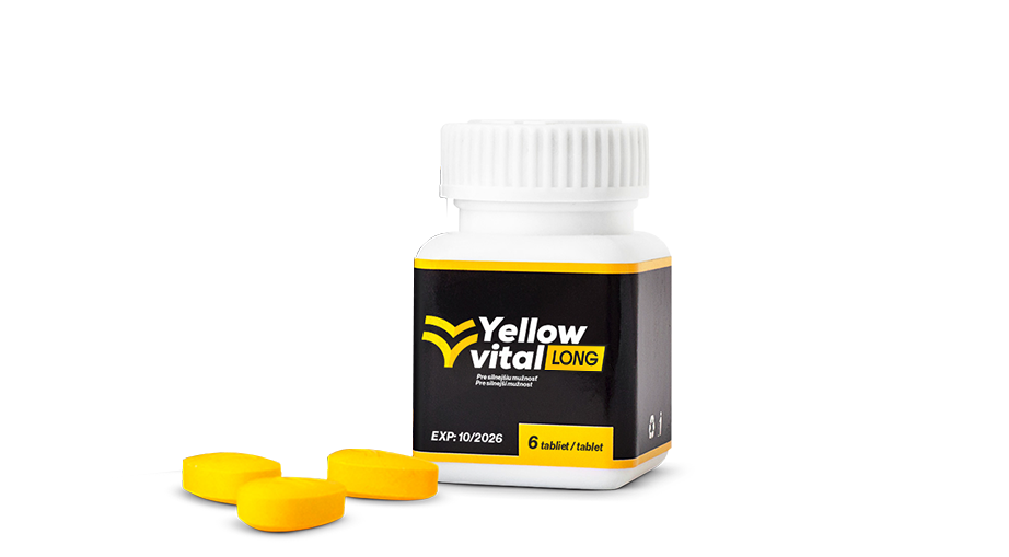 Yellow vital - 6 tablet jen za 689 Kč