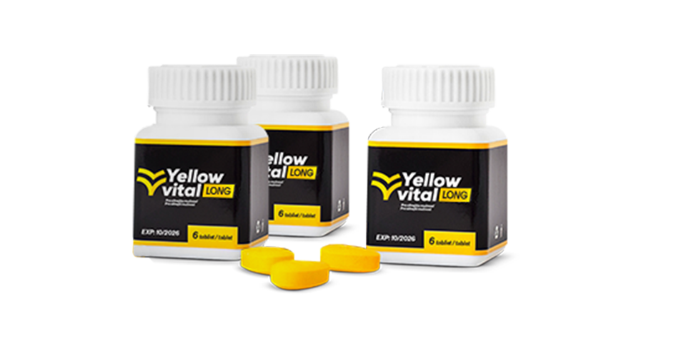 Yellow vital - balení 3+1 ZDARMA (6 ks v balení) 2067 Kč